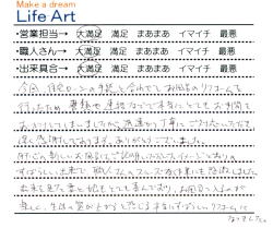 お客様のアンケートはがき お客様のアンケートはがき
