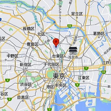 東京本社所在地文京区